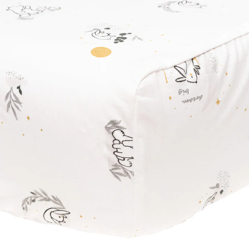 Perlim Fitted Sheet - Moonlight 130x72x23cm