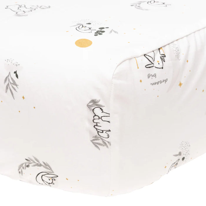 Perlim Fitted Sheet - Moonlight 130x72x23cm