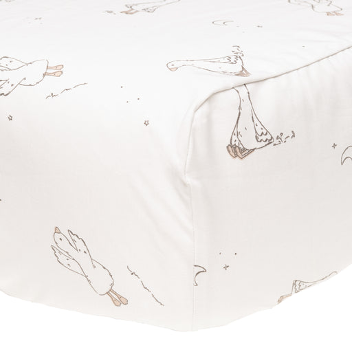 Perlim Fitted Sheet - Goose 130cmx72cmx23cm
