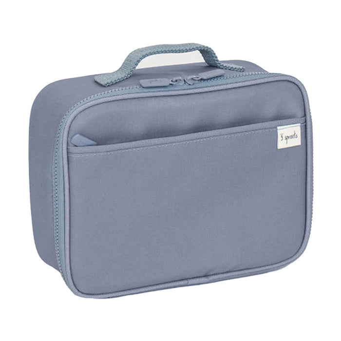 3 Sprouts Recycled Lunch Bag - Blue