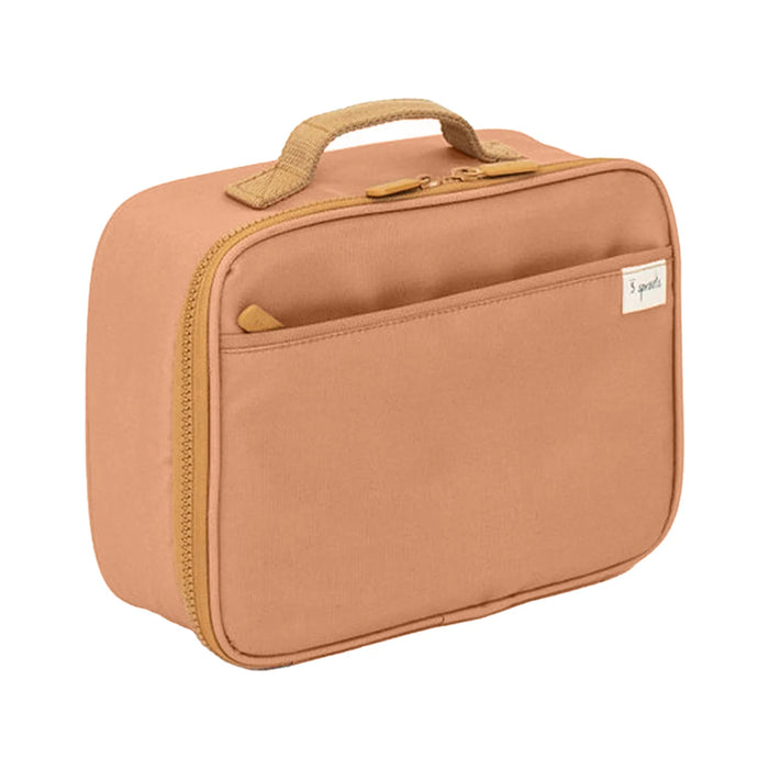 3 Sprouts Recycled Lunch Bag - Rust