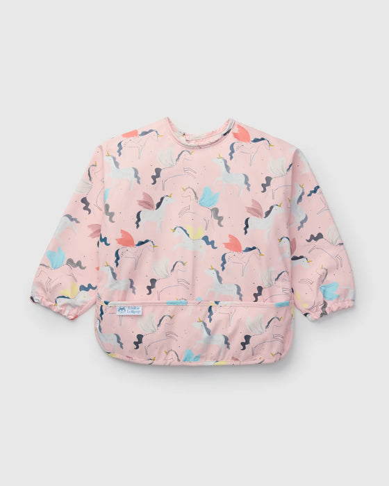 Loulou Lollipop LongSleeve Waterproof Bib - Unicorn Ballet