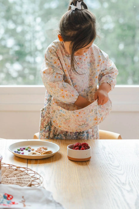 Loulou Lollipop LongSleeve Waterproof Bib - English Garden