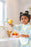 Loulou Lollipop LongSleeve Waterproof Bib - Lemon Squeezy