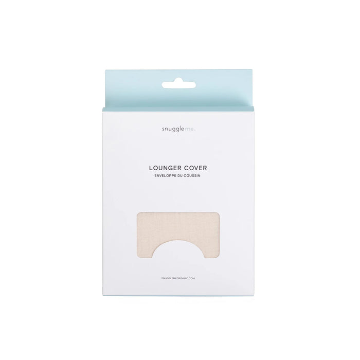 Snuggle Me Lounger Curve Muslin Cover - Natural
