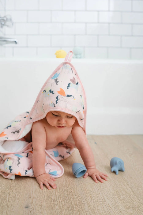 Loulou Lollipop Hooded Towel Set - Unicorn Ballet