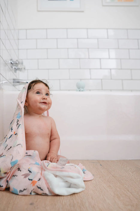 Loulou Lollipop Hooded Towel Set - Unicorn Ballet