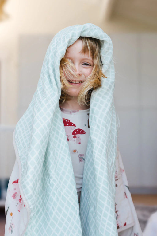 Loulou Lollipop Muslin Quilt Blanket - Forest Families