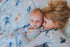 Loulou Lollipop Muslin Quilt Blanket - Magical Dragons