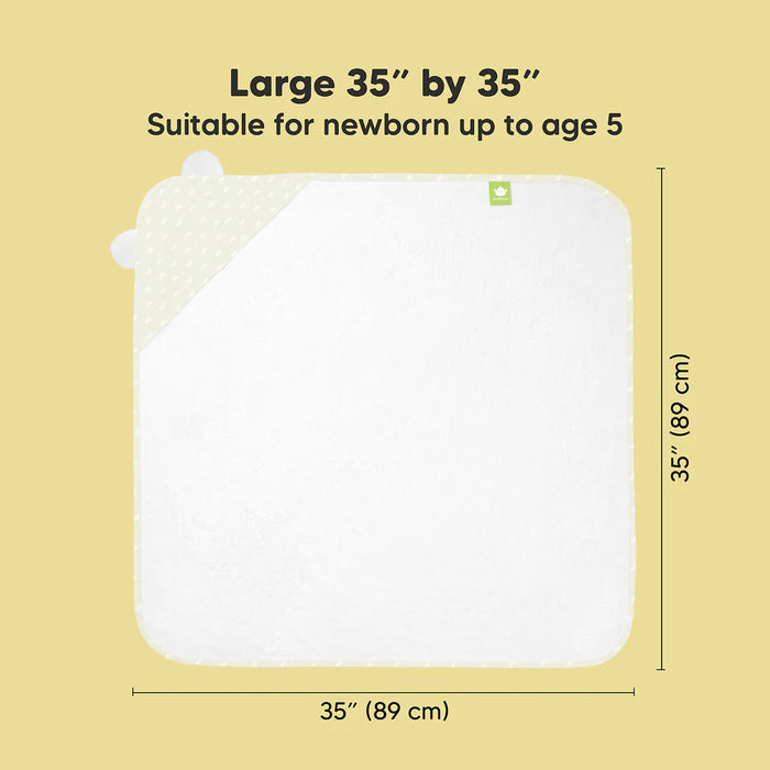 KeaBabies Hooded Towel - Rainbow