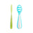 Munchkin 2pk Gentle Dip Self Feeding Utensils - Blue/Green