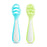 Munchkin 2pk Gentle Dip Self Feeding Utensils - Blue/Green