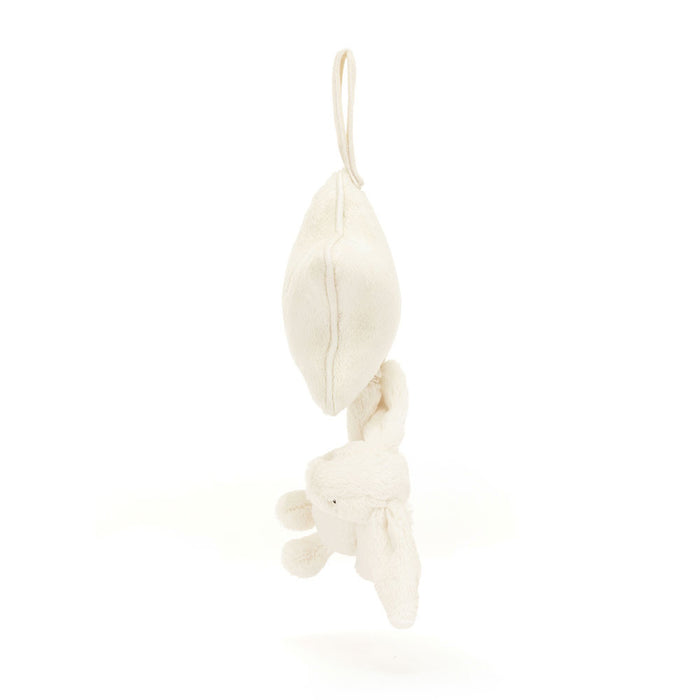 Jellycat Bushful Cream Bunny Musical Pull