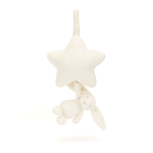 Jellycat Bushful Cream Bunny Musical Pull