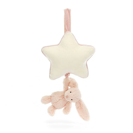 Jellycat Bushful Blush Bunny Musical Pull