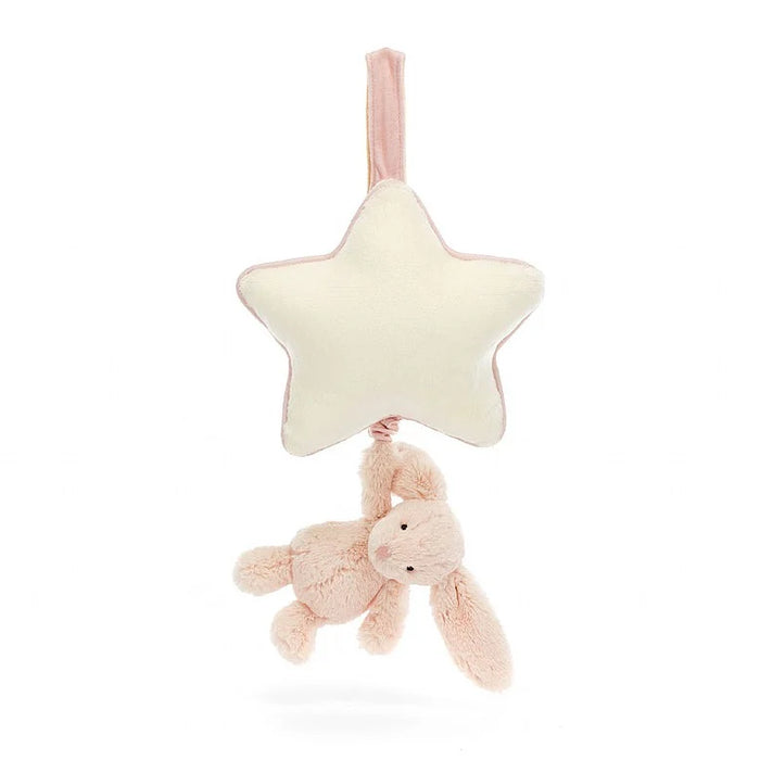 Jellycat Bushful Blush Bunny Musical Pull