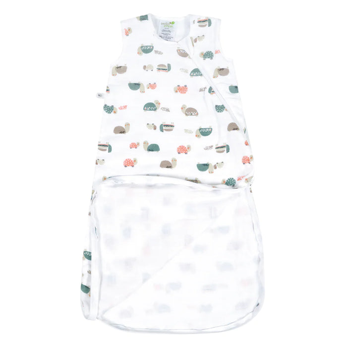 Perlim Pinpin Muslin Sleep Bag 0.7T - Turtles