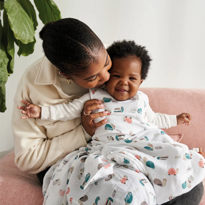 Perlim Pinpin Muslin Sleep Bag 0.7T - Turtles