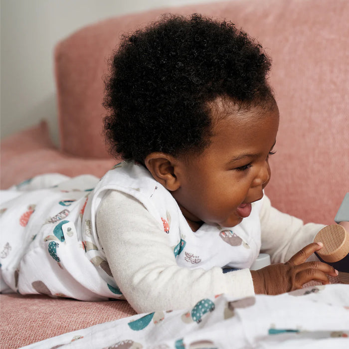 Perlim Pinpin Muslin Sleep Bag 0.7T - Turtles