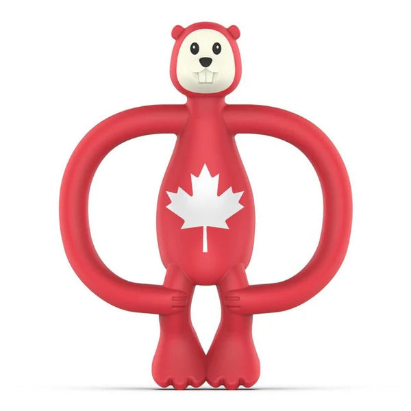 Matchstick Monkey Teething Toy Beaver