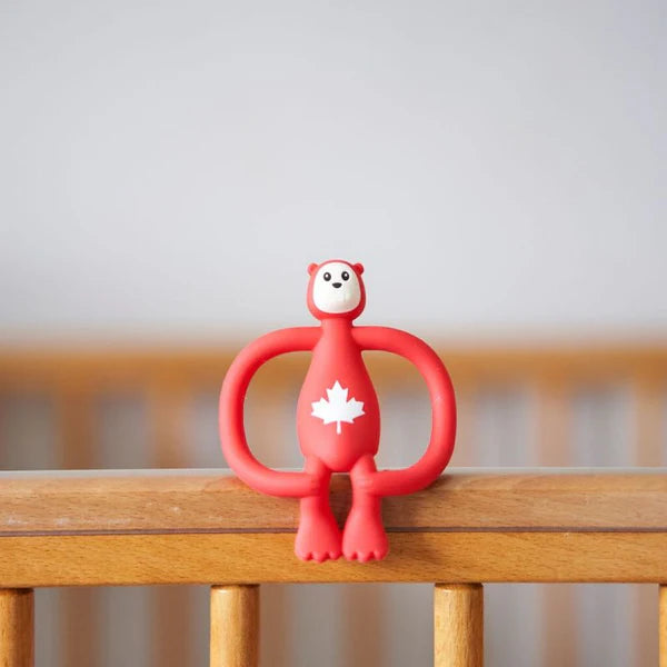 Matchstick Monkey Teething Toy Beaver