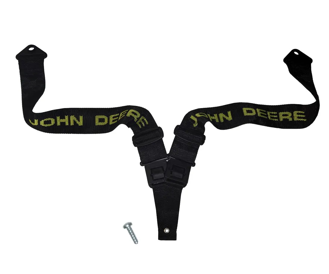 Peg Replacement Seat Belt for John Deere Gator-Black