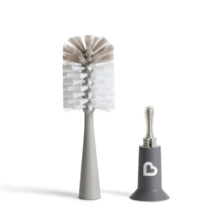 Munchkin Bristle Bottle Brush - Grey