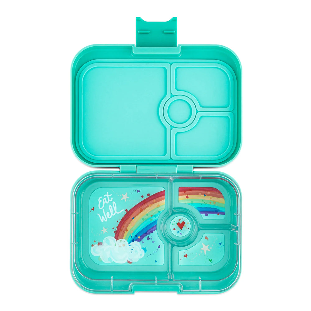 Yumbox Panino4 - Miami Aqua/Rainbow