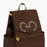 Freshly Picked Classic Diaper Bag II Disney - Mocha Mickey Mouse (Brown)
