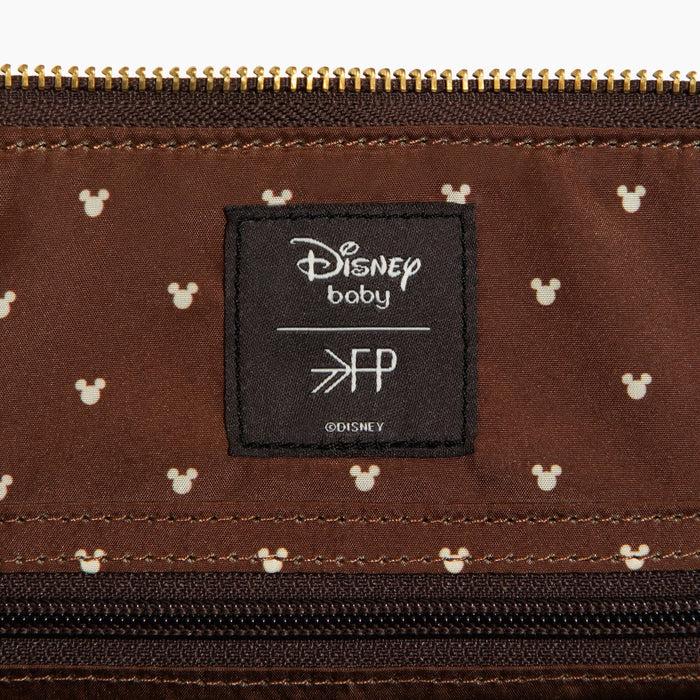 Freshly Picked Classic Diaper Bag II Disney - Mocha Mickey Mouse (Brown)