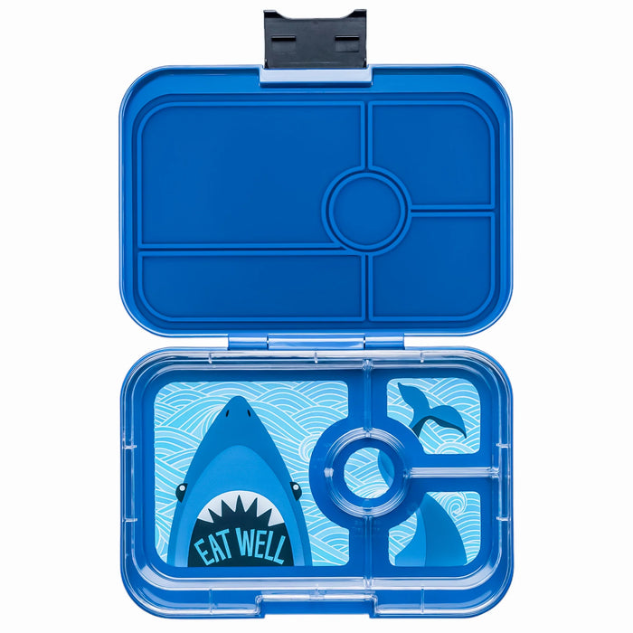 Yumbox Tapas Bento Box - Monte CarloBlue/Shark Tray