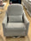 Monte Nessa Glider - Dove Grey Boucle/Steel Swivel (Floormodel/IN STORE PICK UP ONLY)