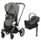 Cybex Priam4 - Chrome Frame with Grey Seat + Cloud G Lux Grey