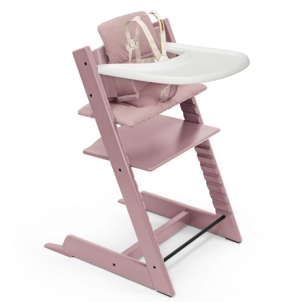 Stokke Tripp Trapp 2 Complete - Heather Mauve/Tray White