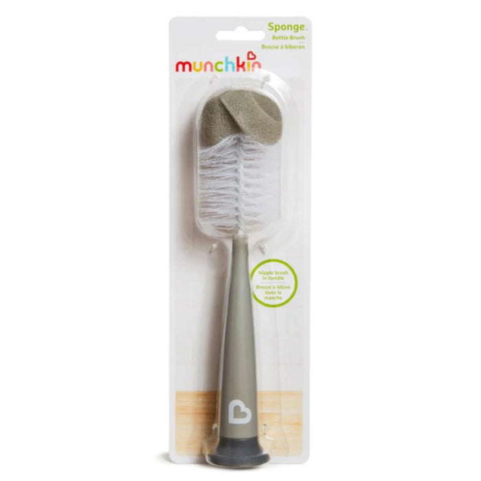 Munchkin Sponge Bottle Brush - Grey