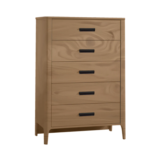 Natart Palo 5 Drawer Tall Chest - Wheat