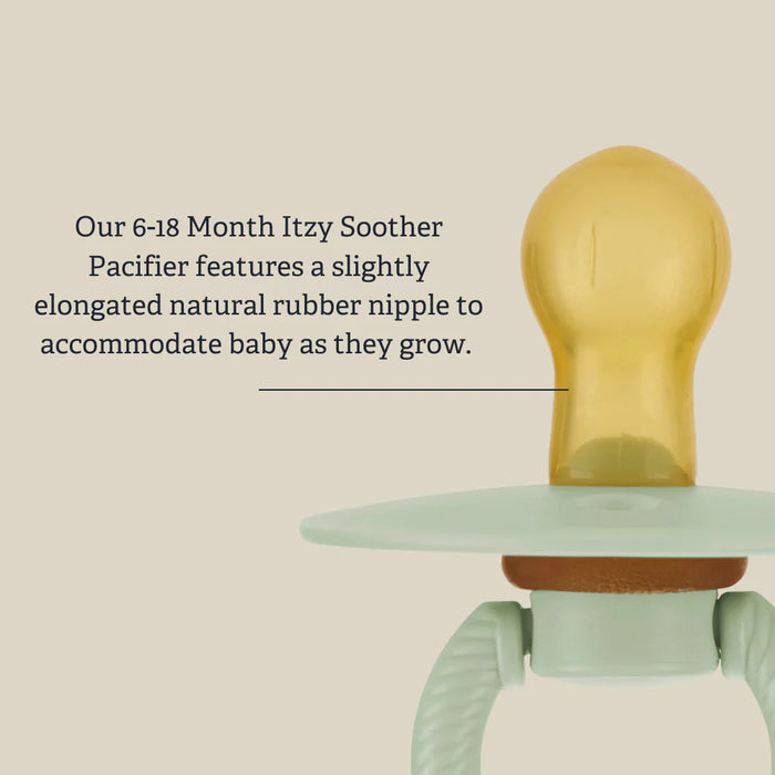 Itzy Ritzy Pacifier Natural Rubber Succulent & Agave 6-18M
