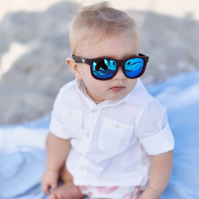 Babiators Navigator Polarized - Jet Black 3-5Y