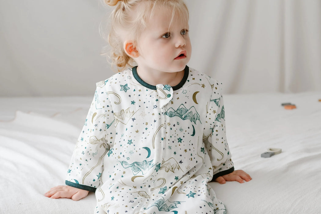 Nest Designs 3/4 Sleeve Sleep Bag 0.6T - Stars White