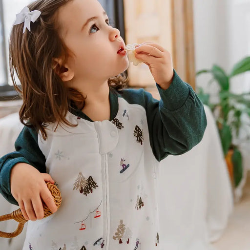 Nest Designs Bamboo Long Sleeve Footed Sleep Bag 2.5T - Chills N Thrills