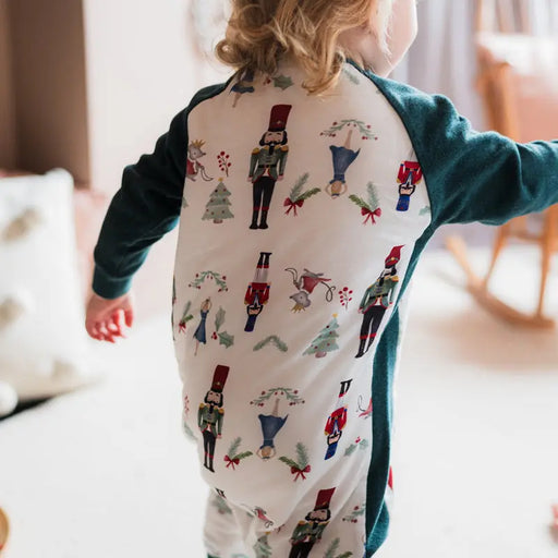 Nest Designs Bamboo Long Sleeve Footed Sleep Bag 2.5T - Nutcracker