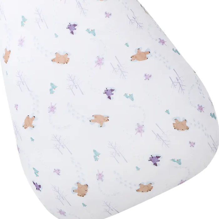 Nest Designs Raglan Long Sleeve Sleep Bag 2.5T - Snow Angels