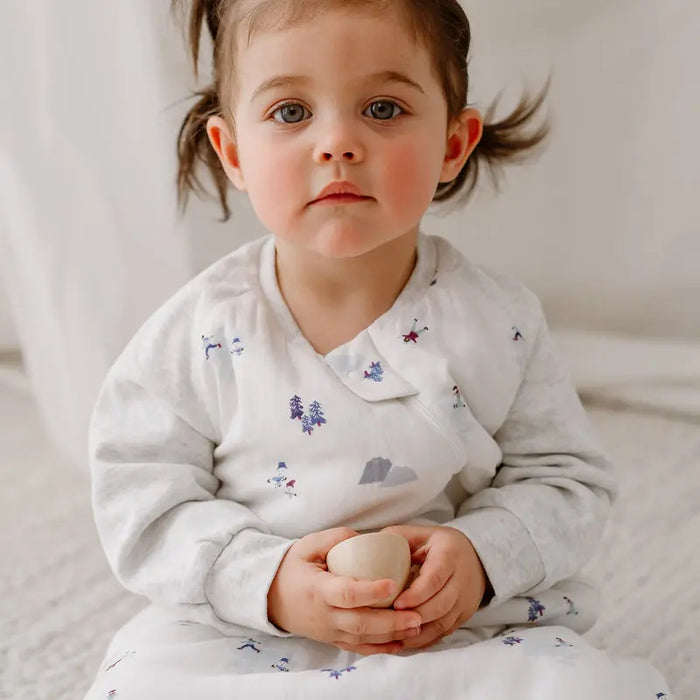 Nest Designs Raglan Long Sleeve Sleep Bag 2.5T - Frosty Fun