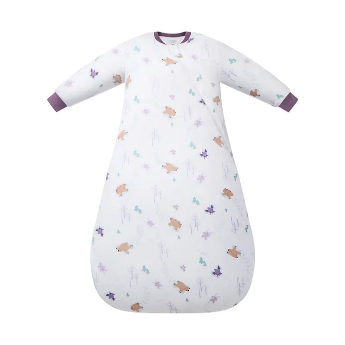 Nest Designs Removable Long Sleeve Sleep Bag 3.5T - Snow Angels