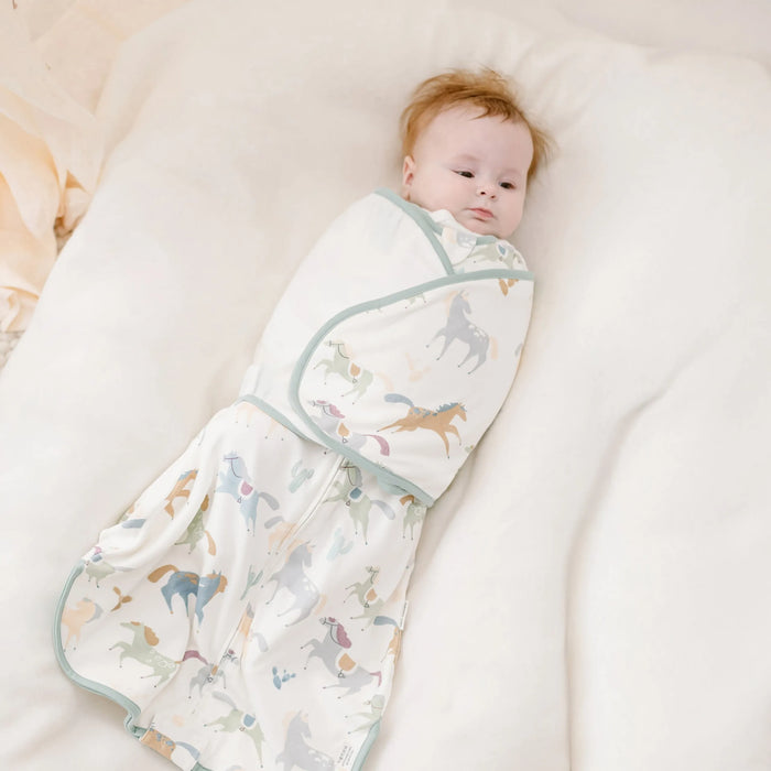 Nest Designs Swaddle Sleep Bag 1.0T - Pony Express 0-6M