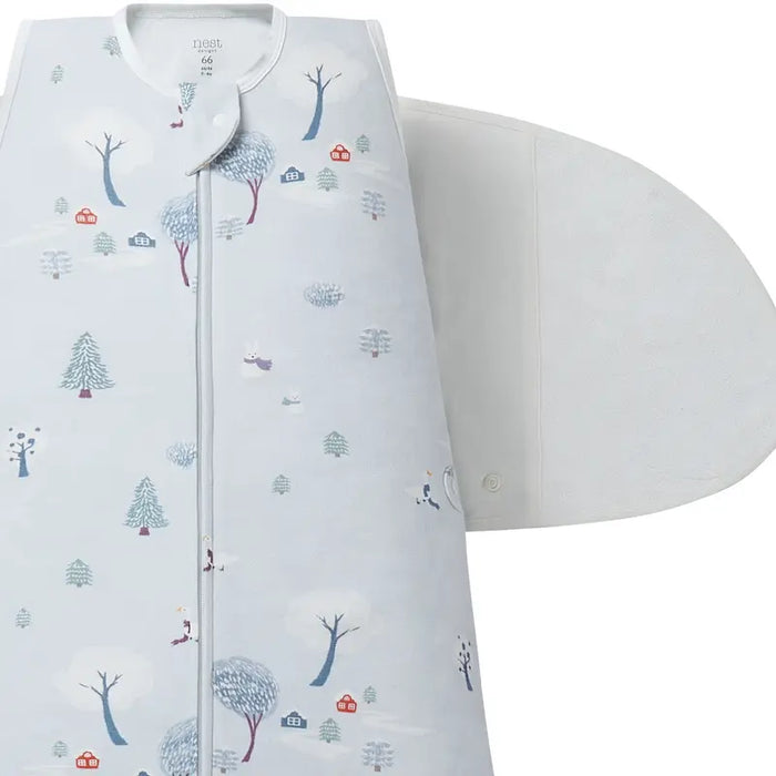 Nest Designs Swaddle Sleep Bag 0.5T - Snowy Snuggles