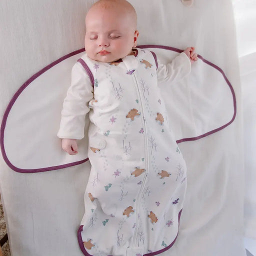 Nest Designs Swaddle Sleep Bag 0.5T - Snow Angels