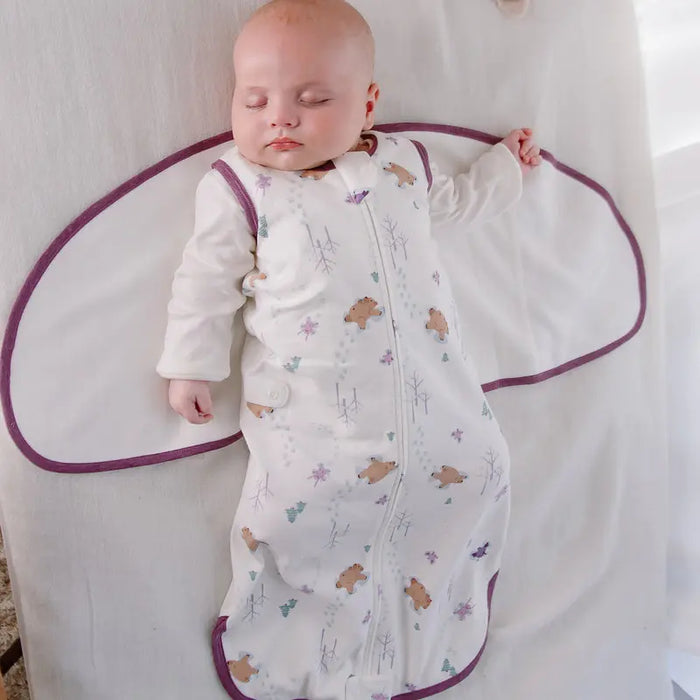 Nest Designs Swaddle Sleep Bag 0.5T - Snow Angels