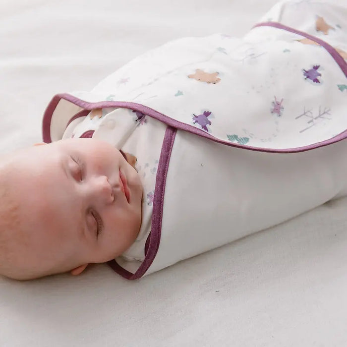 Nest Designs Swaddle Sleep Bag 0.5T - Snow Angels