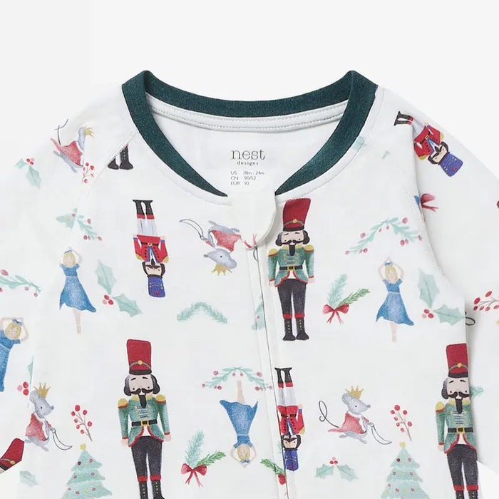 Nest Designs Long Sleeve Footless Sleeper - Nutcracker